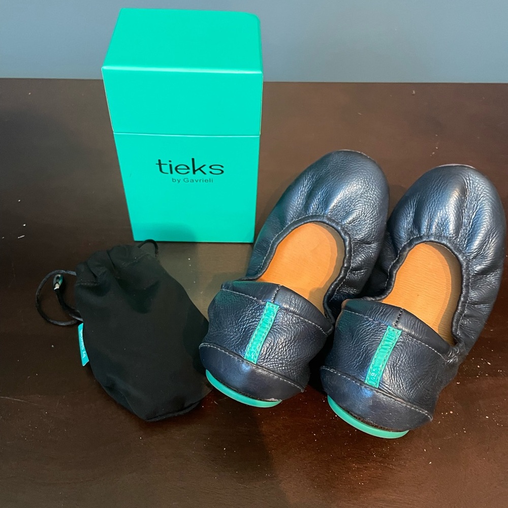 Tieks MIDNIGHT BLUE Limited Edition flats